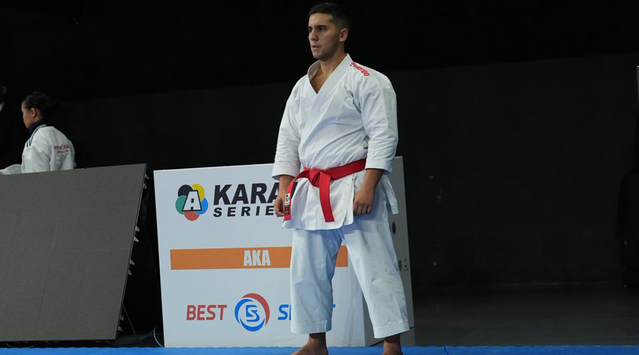 El karateka Silvio Moreira
