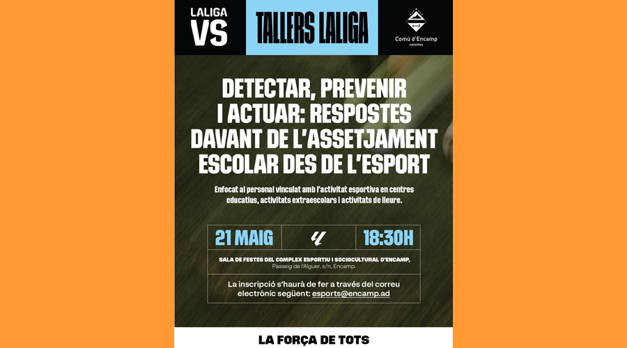 El taller es durà a terme aquest dijous