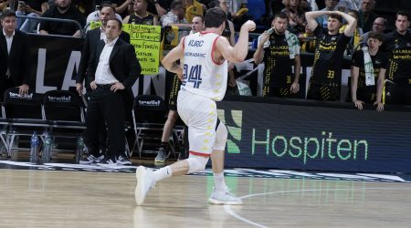 Kuric, l'heroi del partit