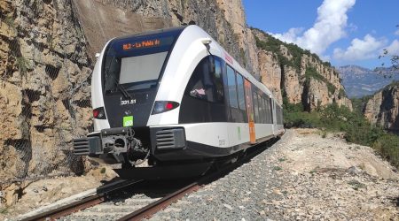 Tren de la línia Lleida-La Pobla de Segur