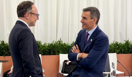 Xavier Espot i Pedro Sánchez