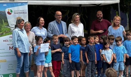 Trobada dels alumnes de primera ensenyança al Prat del Roure d’Escaldes-Engordany