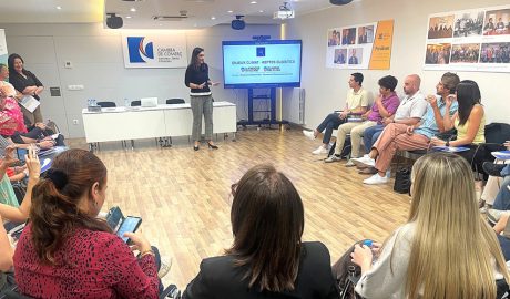 Una imatge de la jornada d'aquest dimarts
