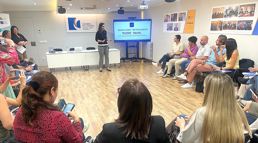 Una imatge de la jornada d'aquest dimarts (CCIS)
