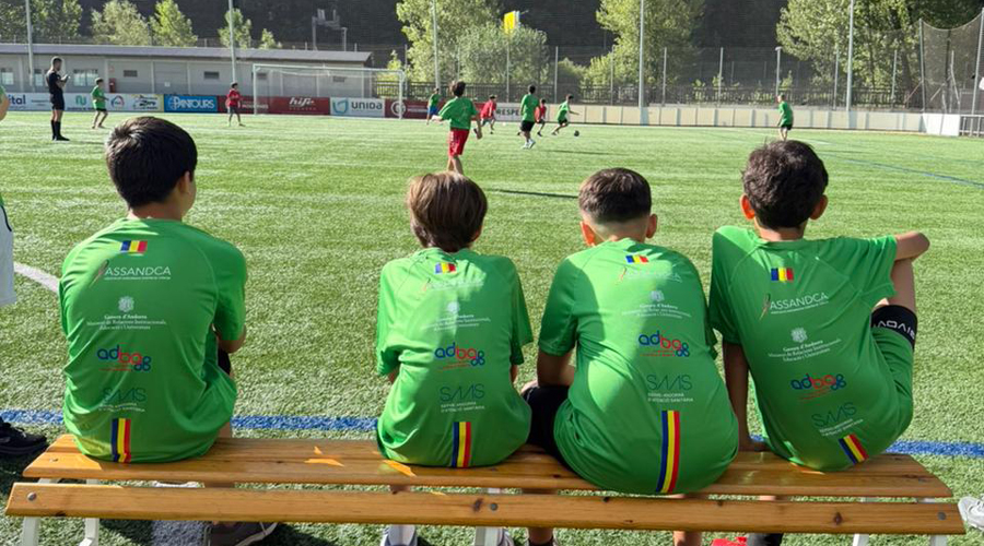 Imatge del campionat interescolar de futbol (SFGA)