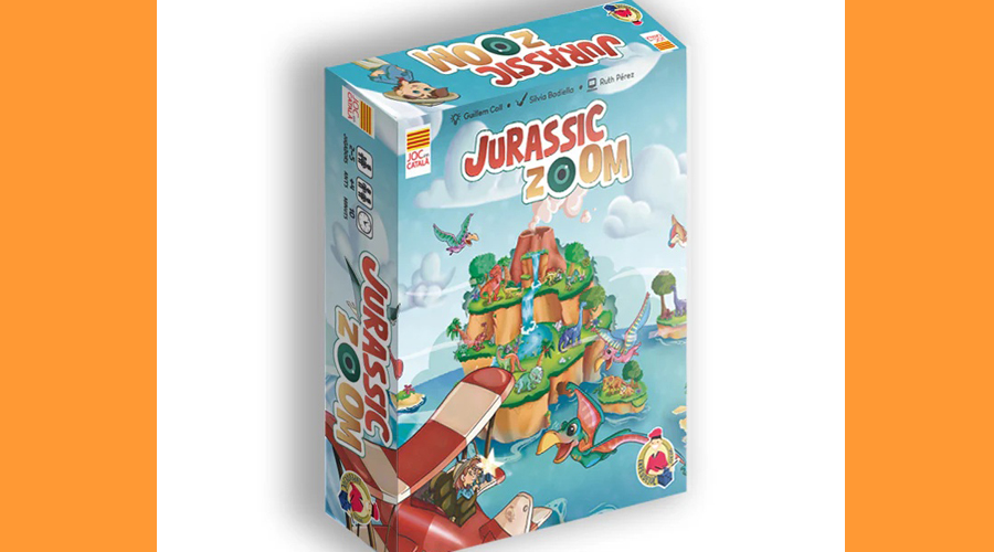 Capsa del joc "Jurassic Zoom"