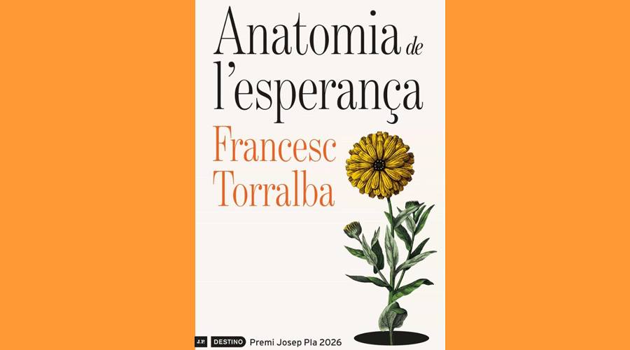 Portada del llibre "Anatomia de l'esperança", de Francesc Torralba