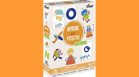 Capsa del joc "Aprenc en positiu les lletres"