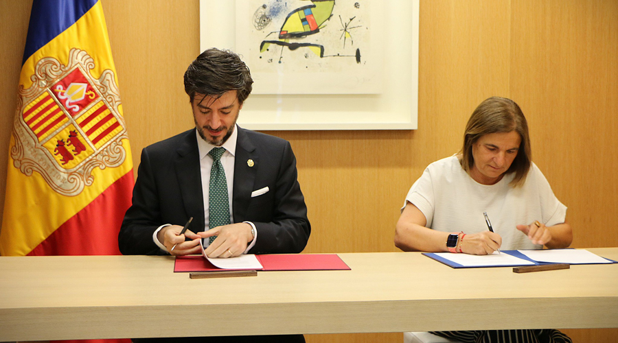 Carles Ensenyat i Trini Marín (Consell General)