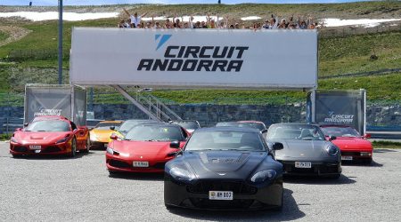 Alguns dels vehicles de gamma alta que van participar en la iniciativa
