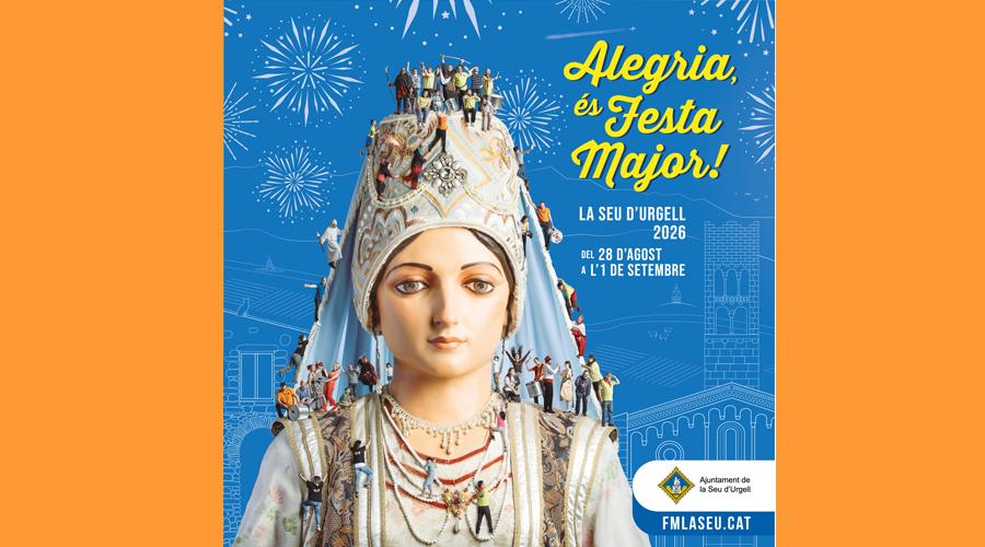 El cartell de la Festa Major de la Seu, obra de Raül Guillamón