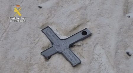 Creu de l'Aneto, localitzada gràcies al desgel