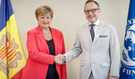La directora gerent de l'FMI i el cap de Govern