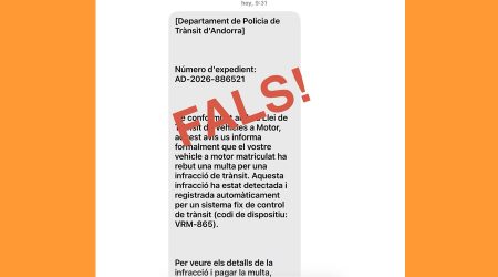 La Policia avisa d'estar alerta en rebre aquest tipus de missatges