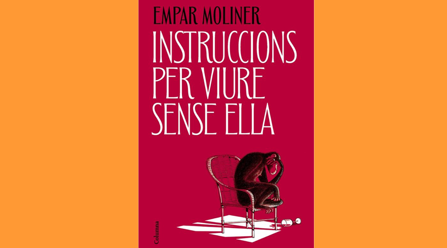 Coberta del llibre "Instruccions per viure sense ella", d'Empar Moliner