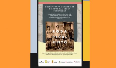 Coberta del llibre "Roda, pedal, pinyó"