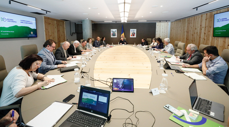 Reunió del Pacte d'Estat per a l'Acord d'associació amb la UE (SFGA)