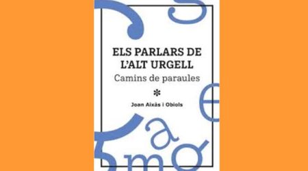 Coberta del llibre 'Els parlars de l'Alt Urgell', de Joan Aixàs