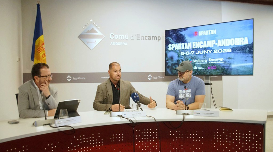 Presentació de l'Spartan Race 2026 (Comú d'Encamp)