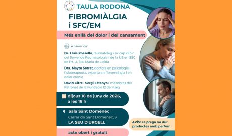 Cartell anunciant la taula rodona