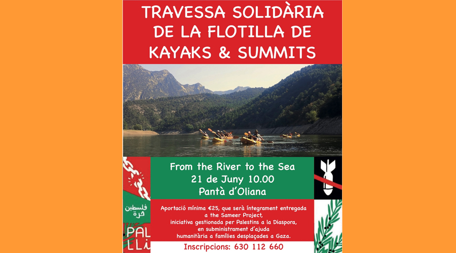 El cartell de la iniciativa solidària