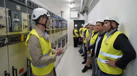 Visita a l’Estació Transformadora i Repartidora (ETR) de la Gonarda