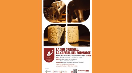 Cartell anunciant les visites guiades
