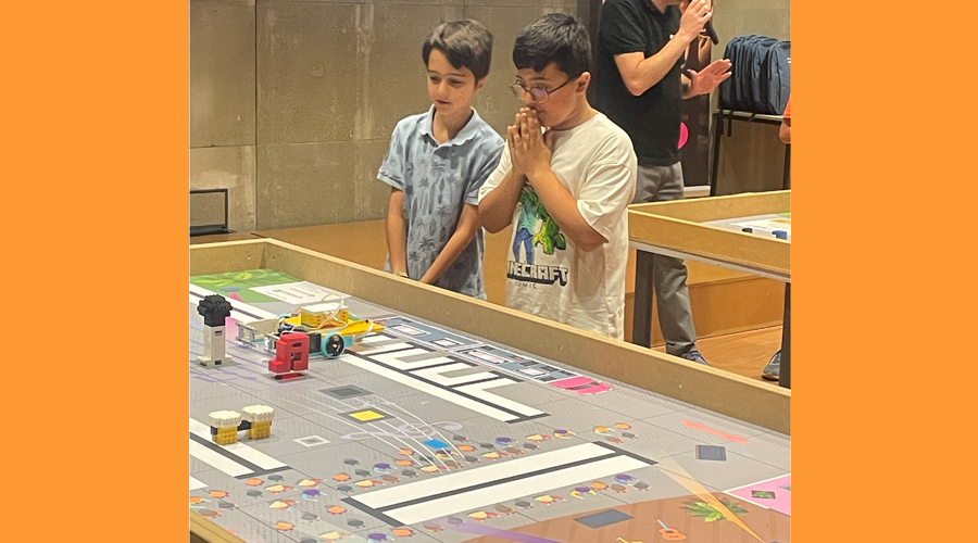 Imatge de la 12a edició de la World Robot Olympiad (Andorra Telecom)