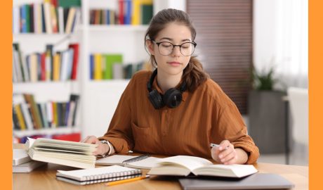 Una noia estudiant